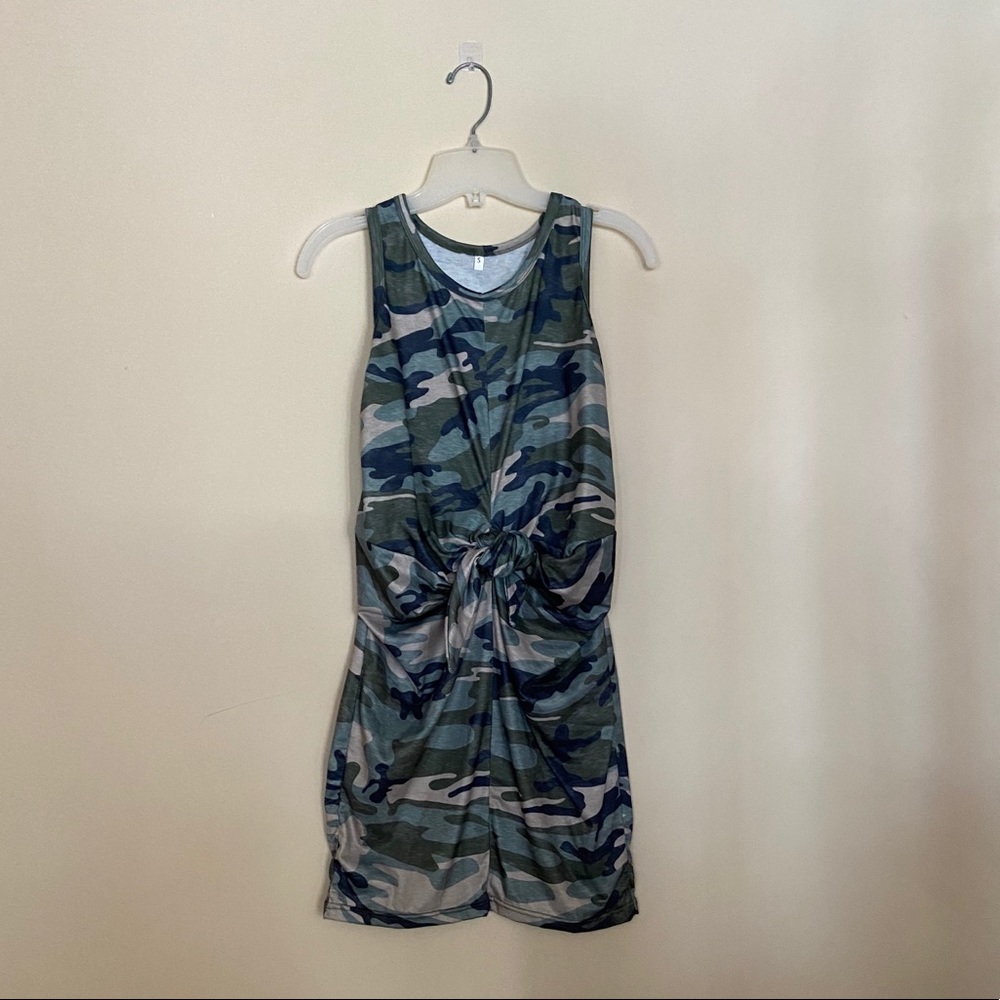 Camo Sleeveless dress